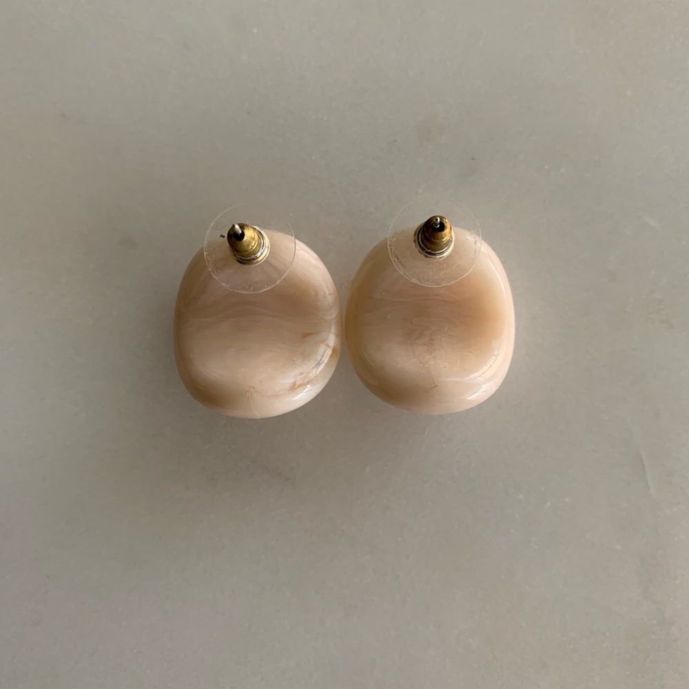 J. Crew Rounded Earrings - Picture 2 of 2